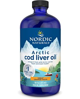 Nordic Naturals, Arctic Cod Liver Oil - orange