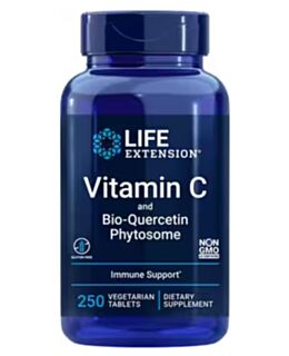 Vitamin C in kvercetin fitosom, 250 veg tbl