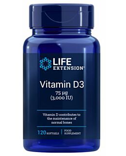 Vitamin D3, 3000 IE